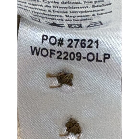 Faherty Daly Shirt Olivia Plaid Women’s Medium Flannel Tan Beige Button Up - Picture 10 of 16